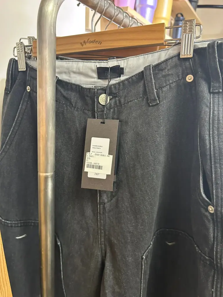 P.B.P Denim Double Knee Pants